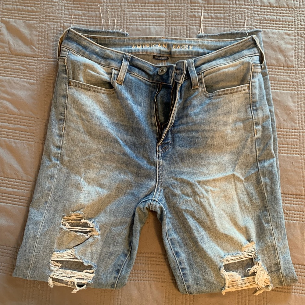 Hi-Rise Jegging Crop American Eagle Jeans
